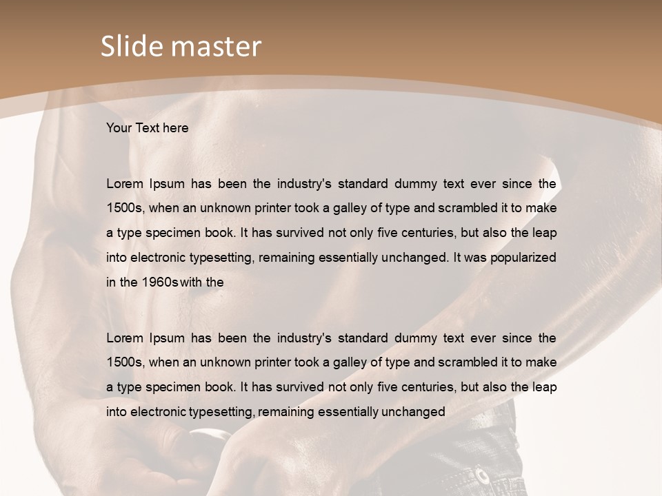 Fit Gorgeous Exercise PowerPoint Template