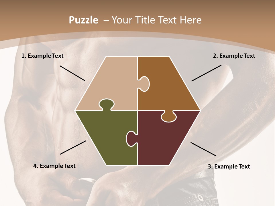 Fit Gorgeous Exercise PowerPoint Template