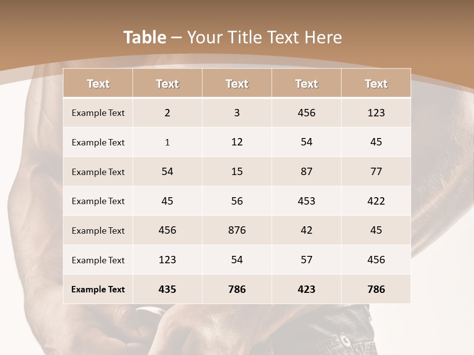 Fit Gorgeous Exercise PowerPoint Template