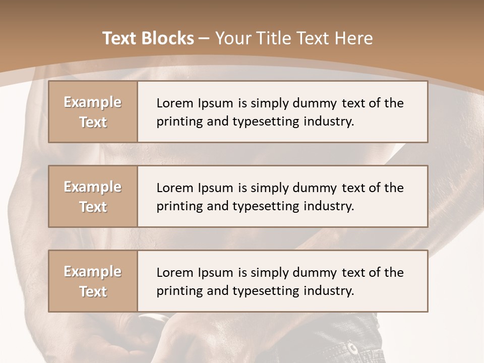Fit Gorgeous Exercise PowerPoint Template