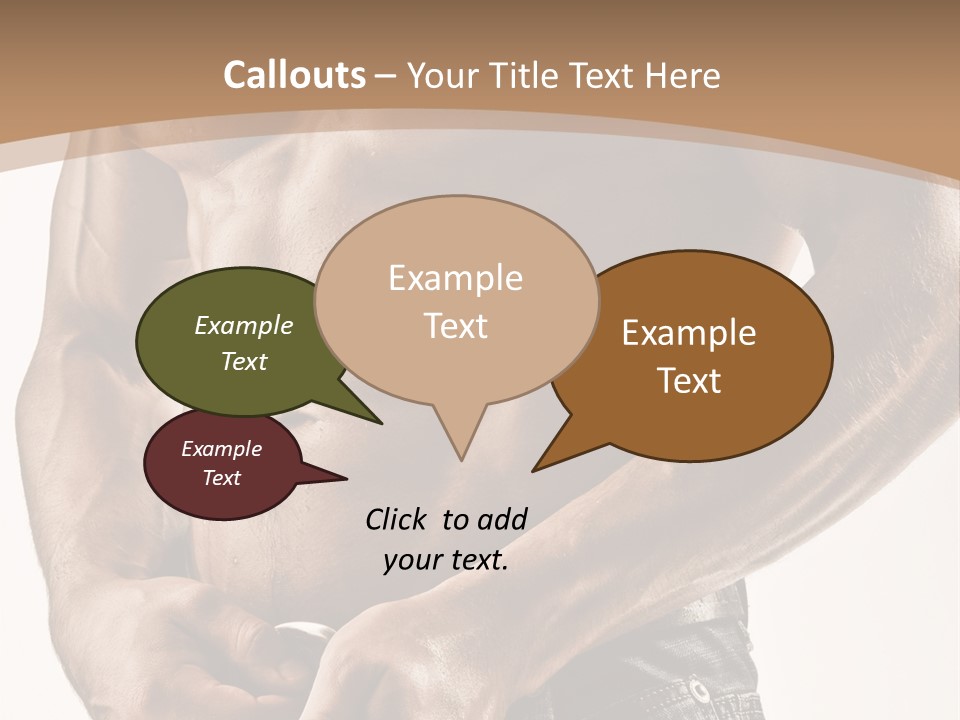 Fit Gorgeous Exercise PowerPoint Template