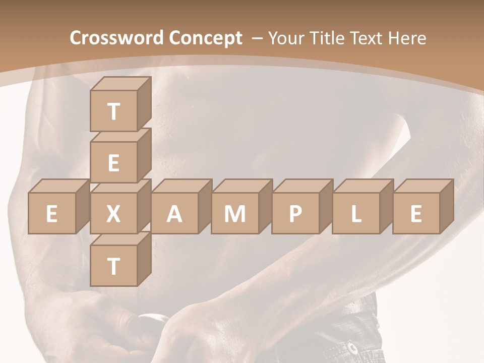 Fit Gorgeous Exercise PowerPoint Template