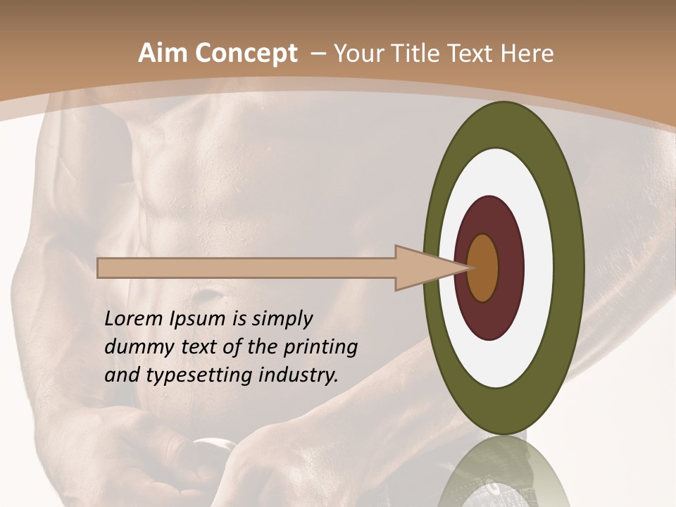 Fit Gorgeous Exercise PowerPoint Template