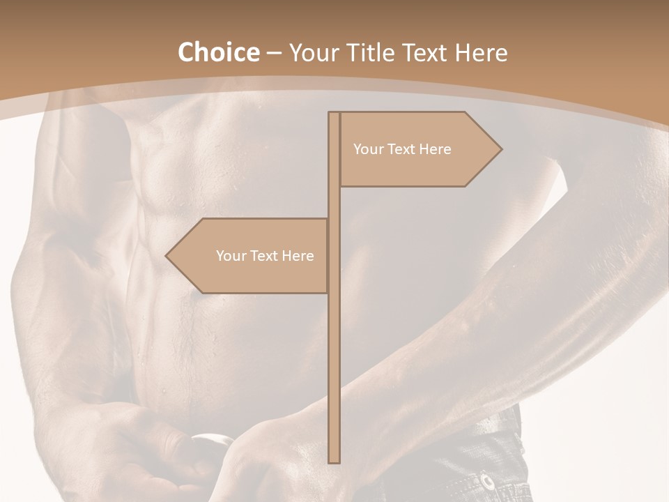 Fit Gorgeous Exercise PowerPoint Template