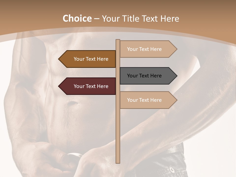 Fit Gorgeous Exercise PowerPoint Template