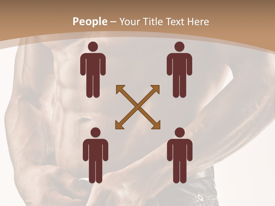 Fit Gorgeous Exercise PowerPoint Template