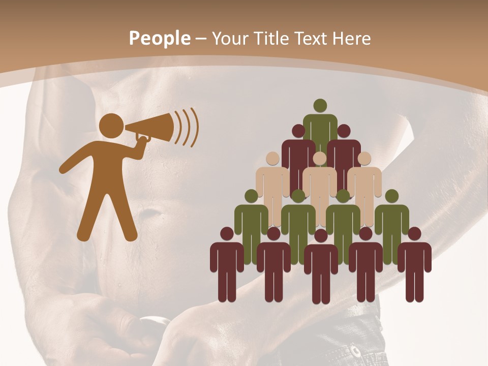 Fit Gorgeous Exercise PowerPoint Template