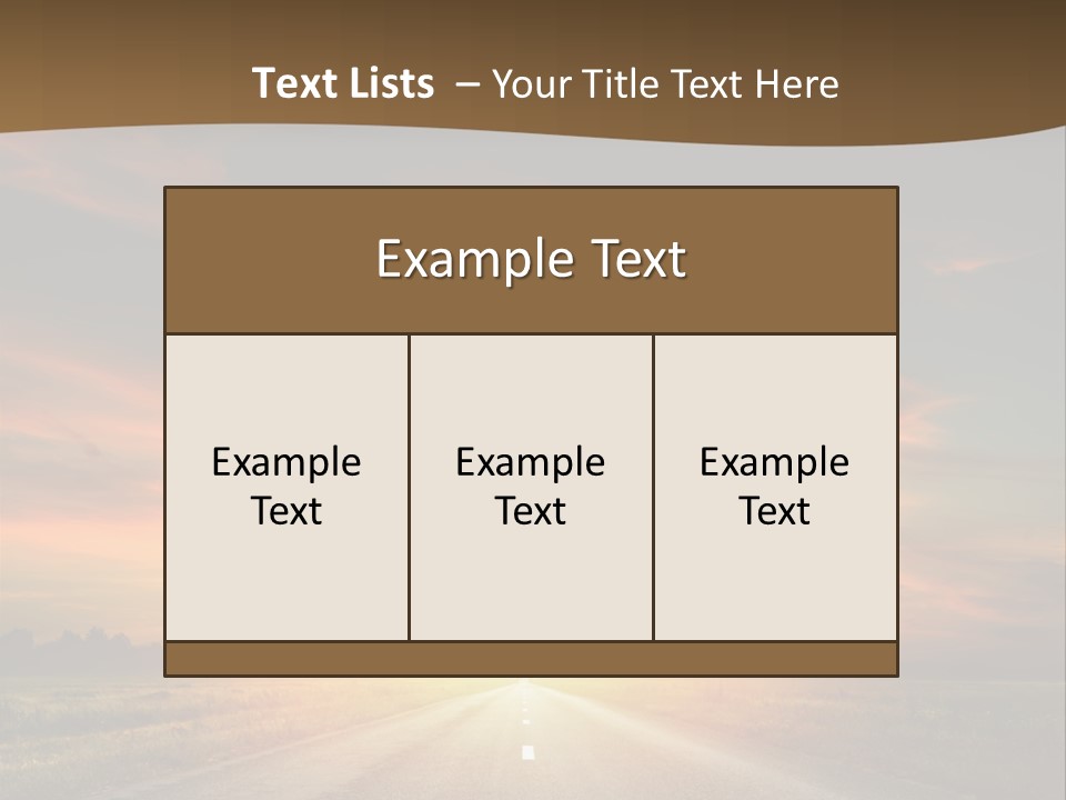 Sam Walkertone Feat Lyssa Milneaux To Nowhere PowerPoint Template