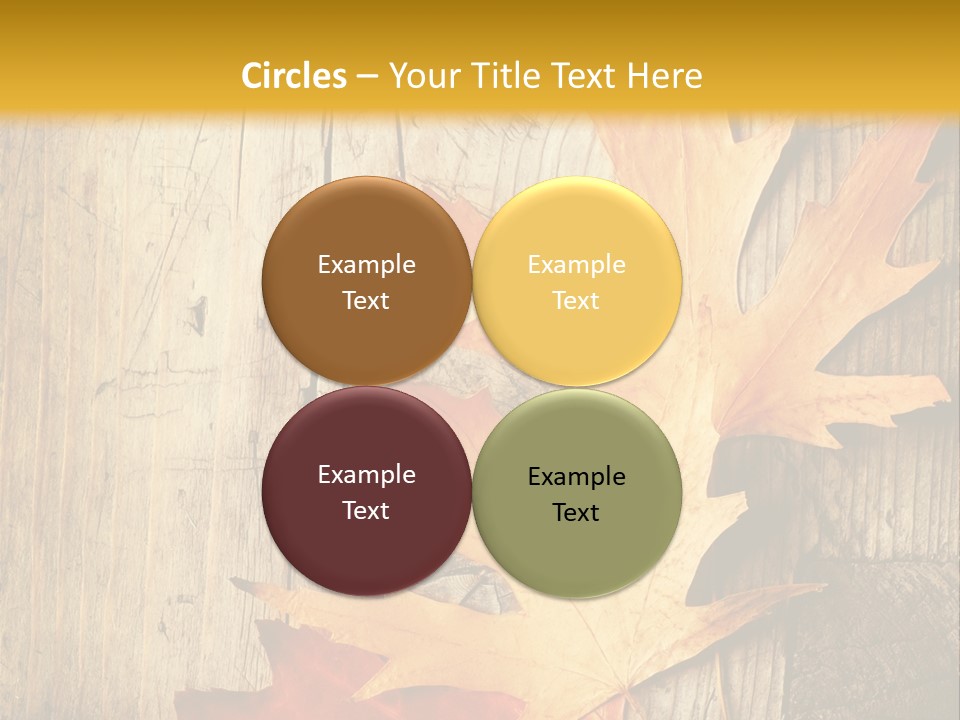 Autumn Menus PowerPoint Template