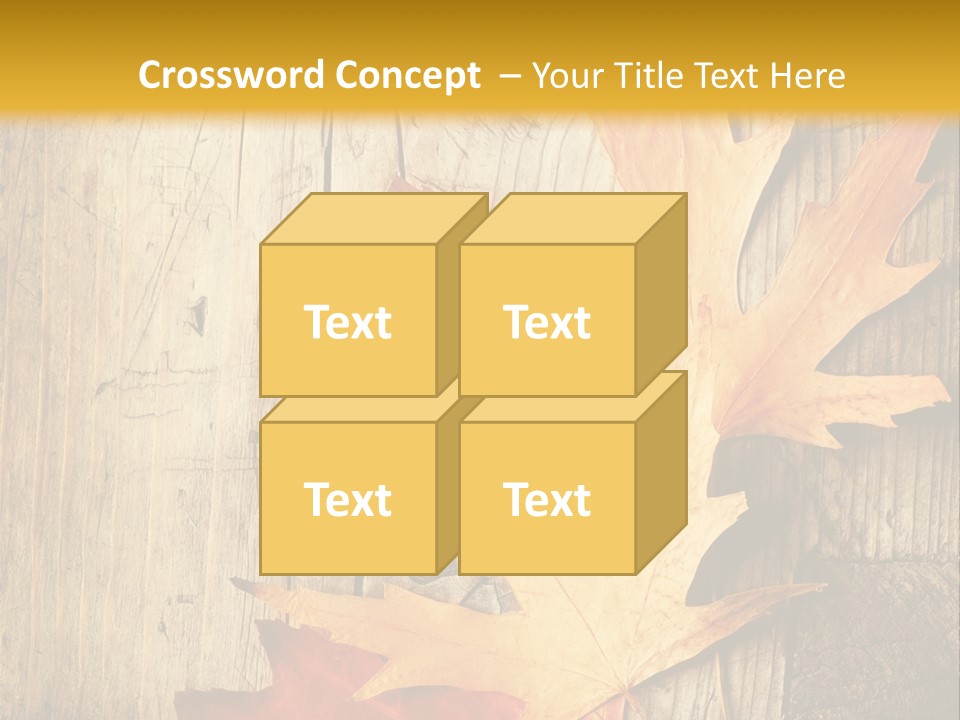 Autumn Menus PowerPoint Template