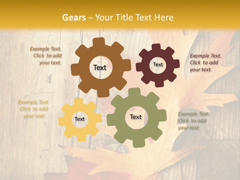 Autumn Menus PowerPoint Template