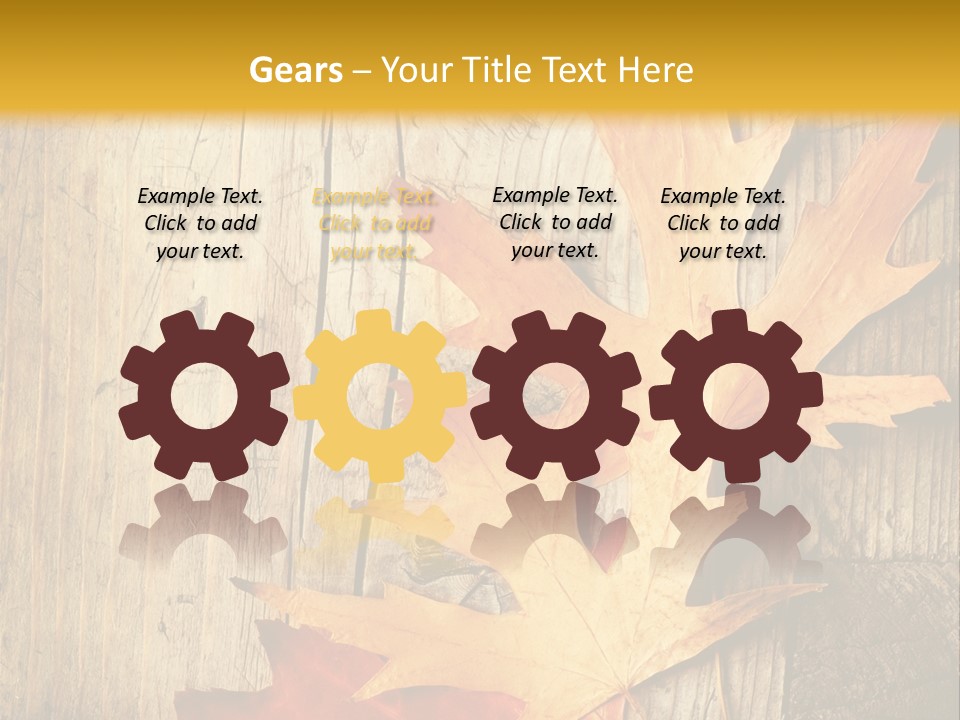 Autumn Menus PowerPoint Template