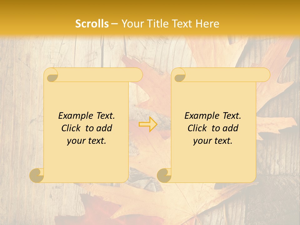 Autumn Menus PowerPoint Template