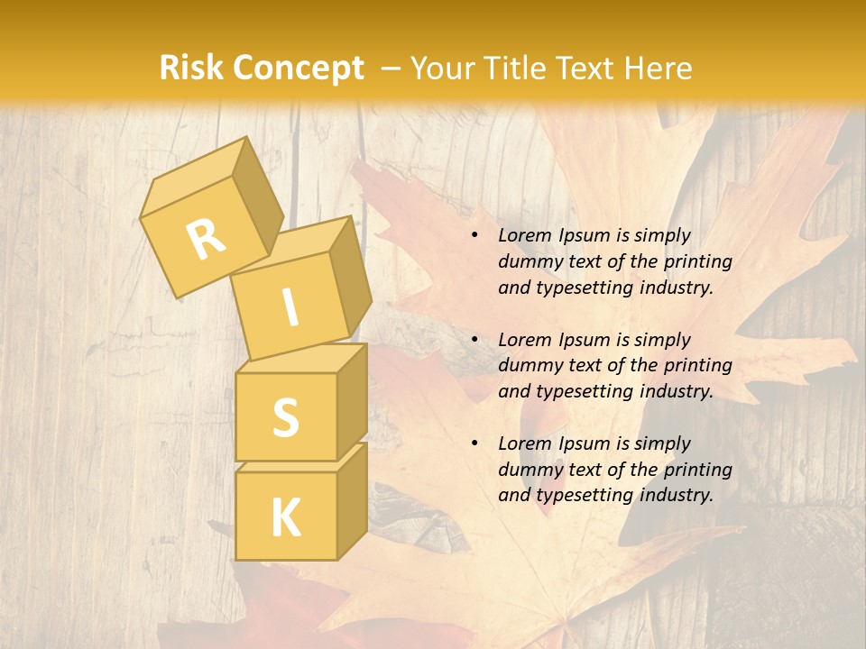 Autumn Menus PowerPoint Template