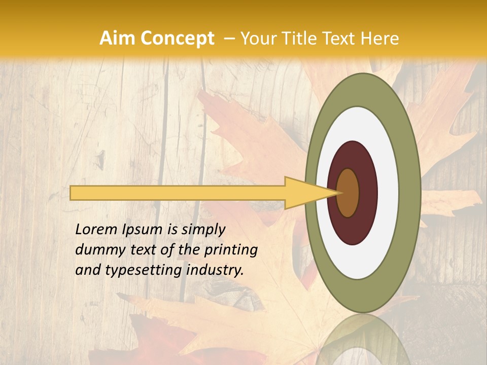 Autumn Menus PowerPoint Template