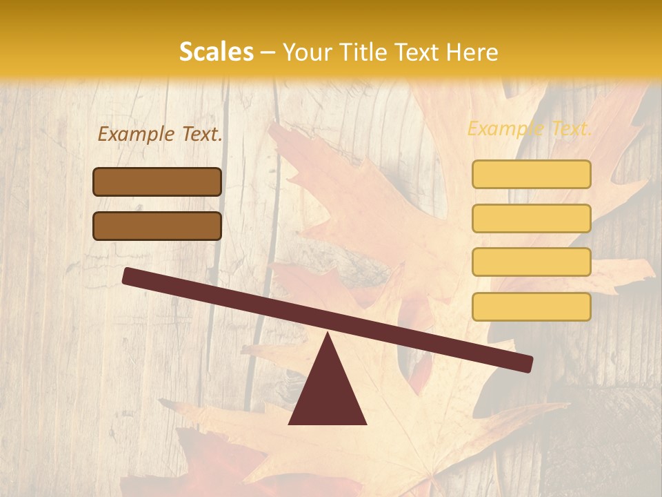 Autumn Menus PowerPoint Template