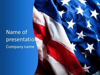 American Flags PowerPoint Template
