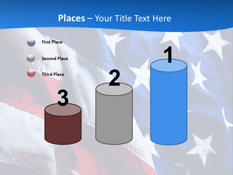 American Flags PowerPoint Template