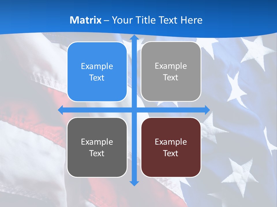 American Flags PowerPoint Template