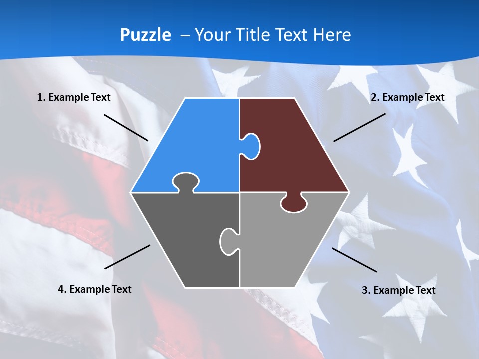 American Flags PowerPoint Template