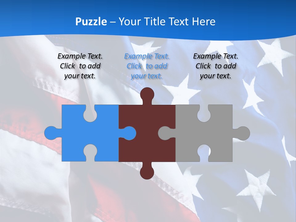 American Flags PowerPoint Template