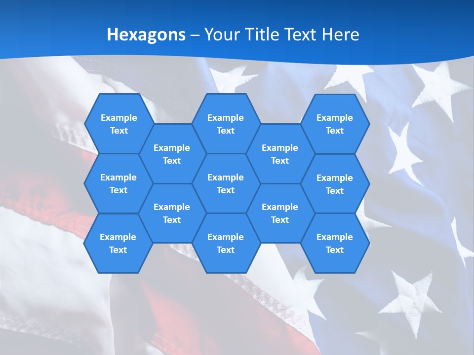 American Flags PowerPoint Template