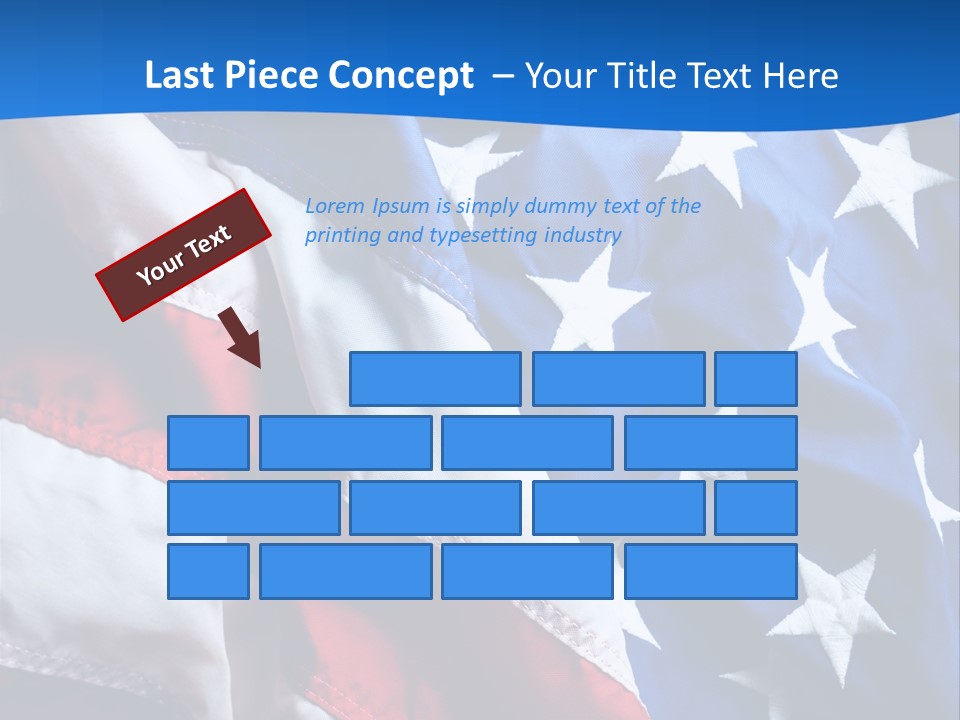 American Flags PowerPoint Template