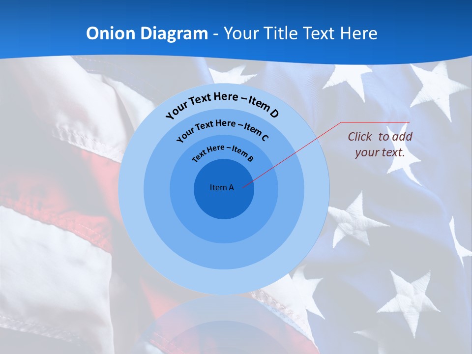 American Flags PowerPoint Template