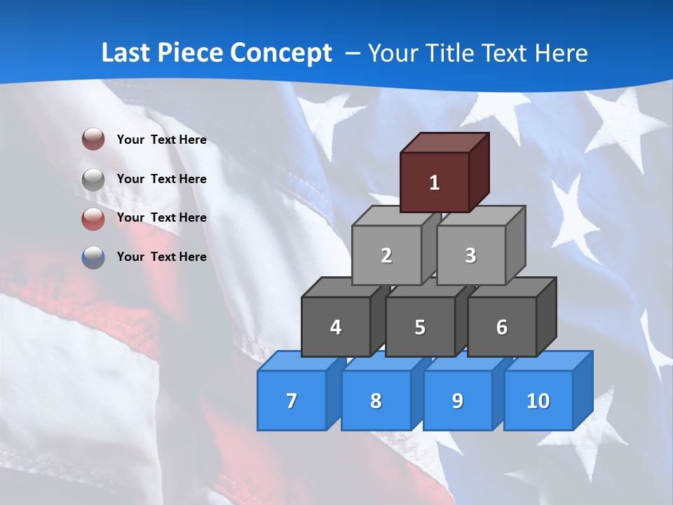 American Flags PowerPoint Template