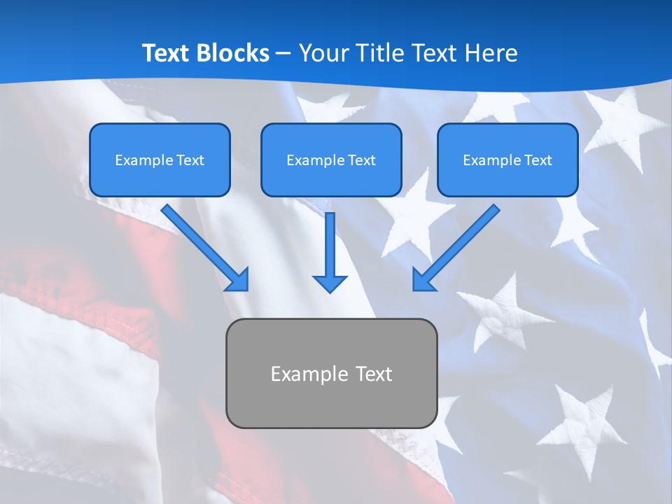 American Flags PowerPoint Template