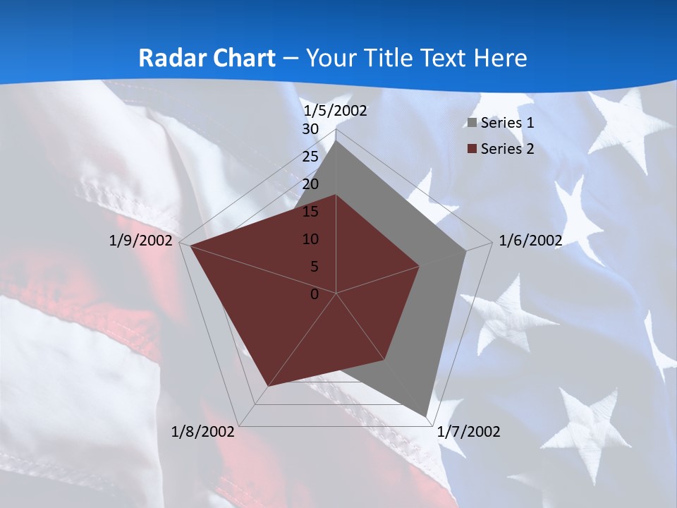 American Flags PowerPoint Template