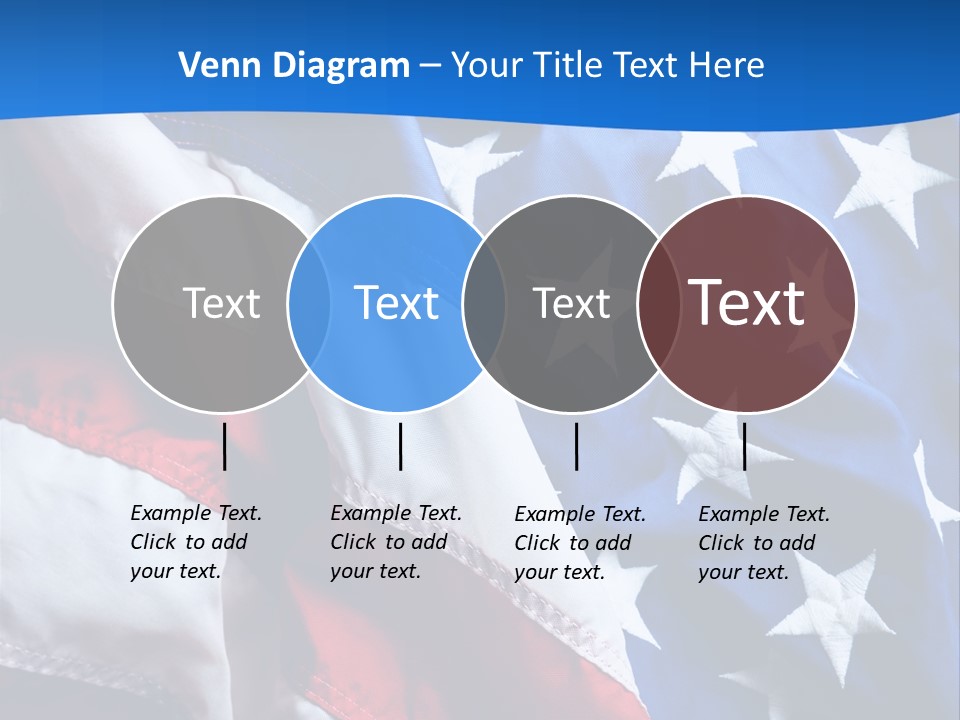 American Flags PowerPoint Template