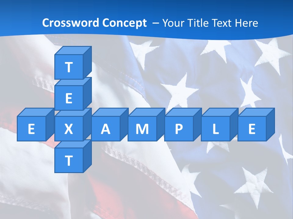 American Flags PowerPoint Template