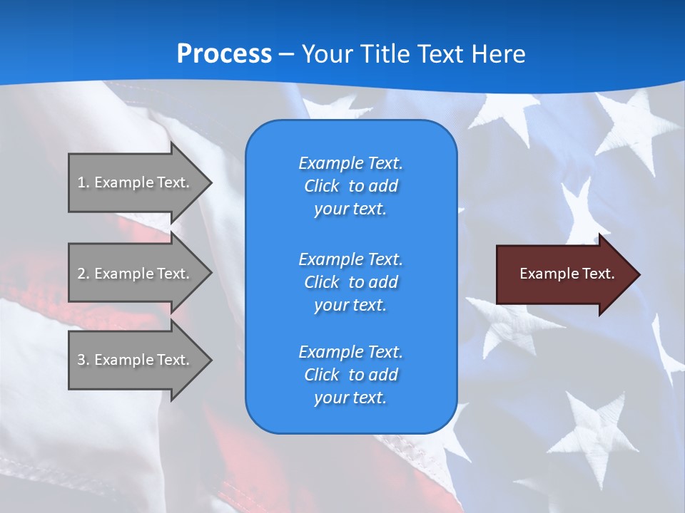 American Flags PowerPoint Template