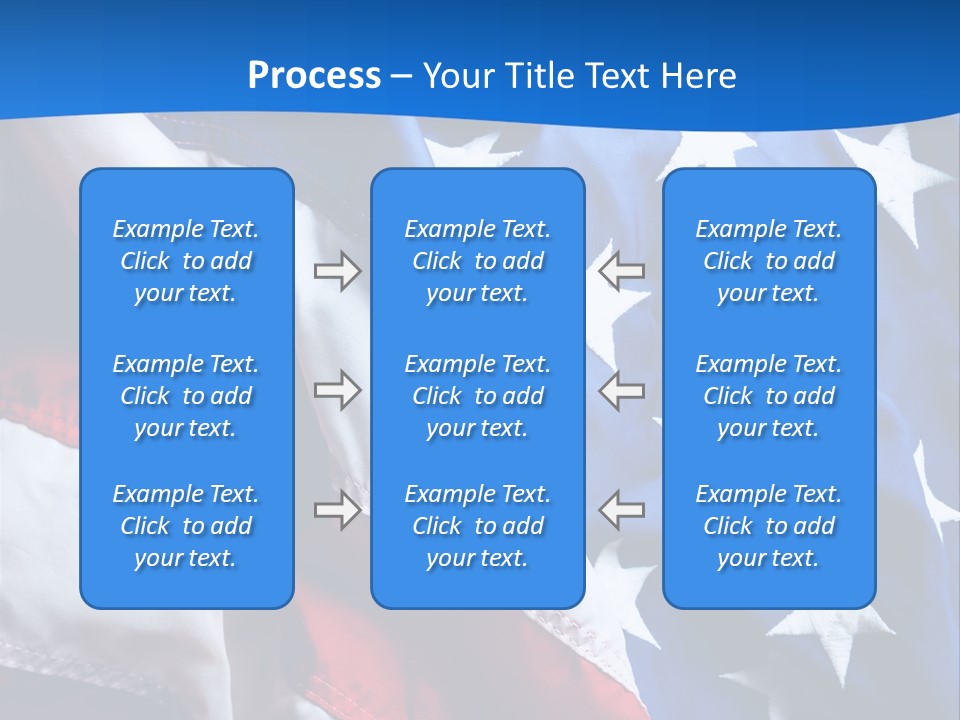 American Flags PowerPoint Template