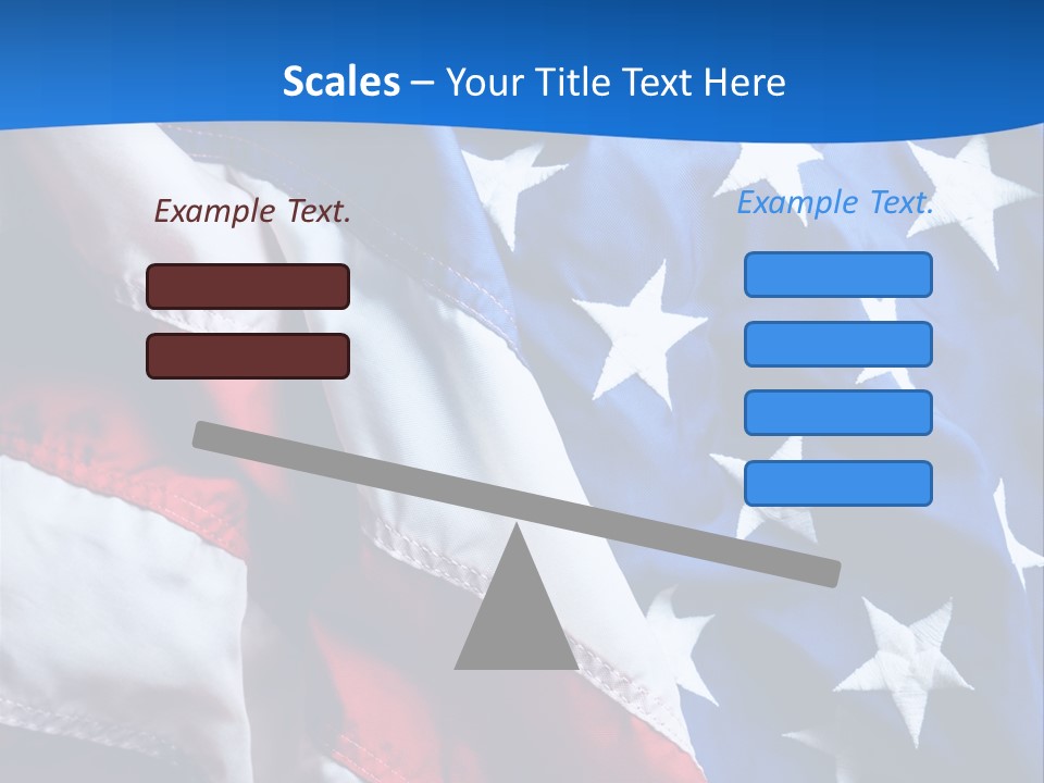 American Flags PowerPoint Template