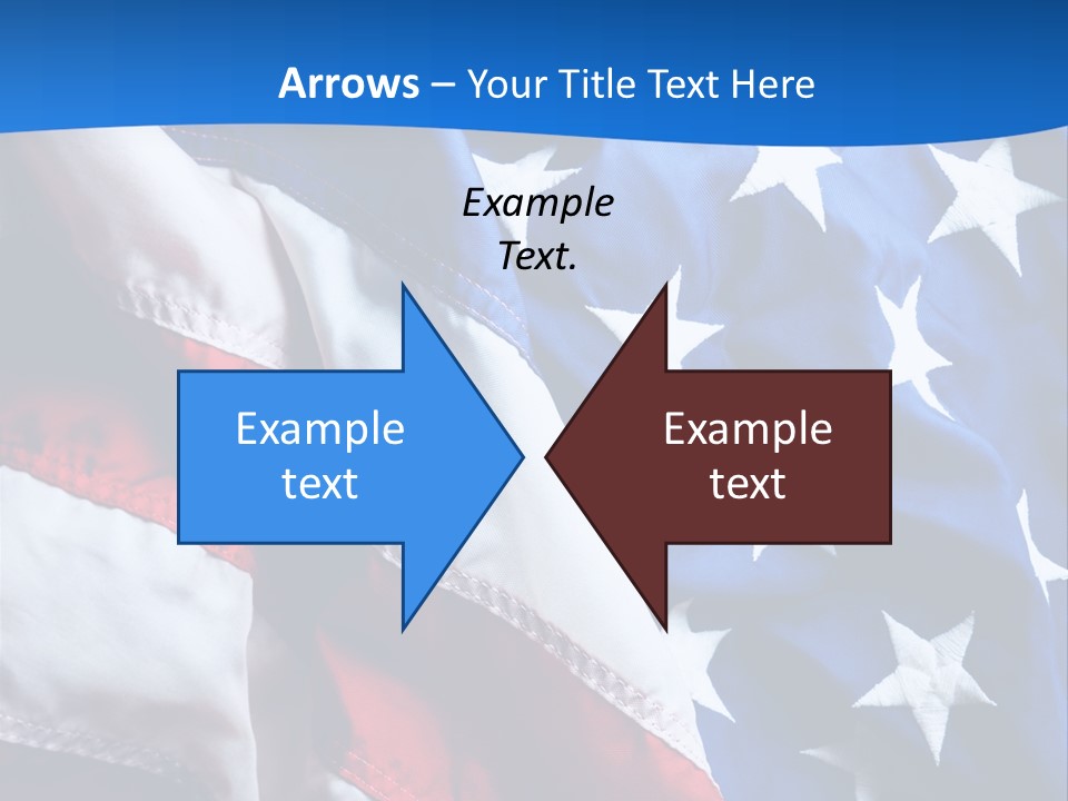 American Flags PowerPoint Template