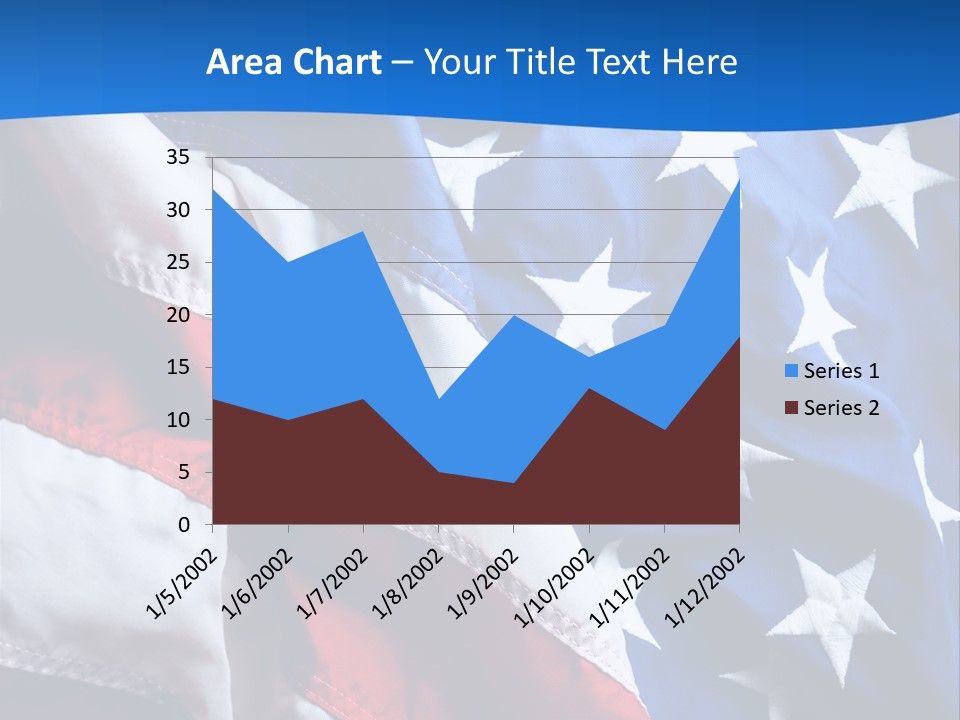 American Flags PowerPoint Template