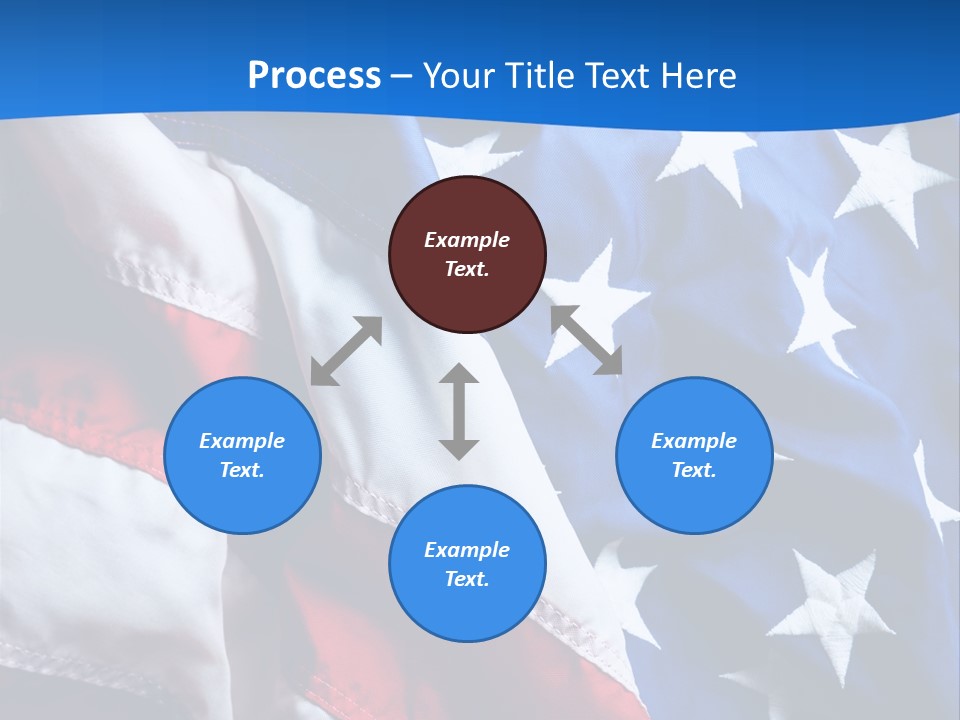 American Flags PowerPoint Template