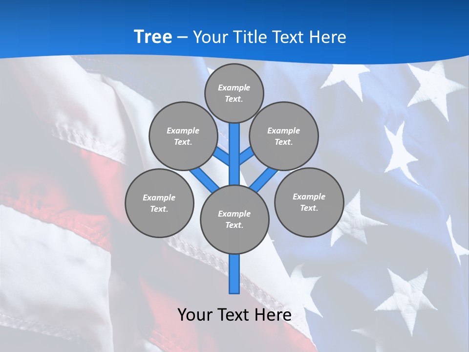 American Flags PowerPoint Template
