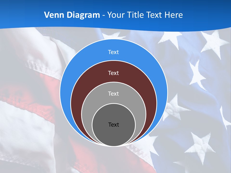 American Flags PowerPoint Template