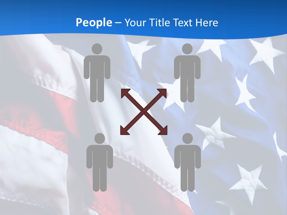 American Flags PowerPoint Template