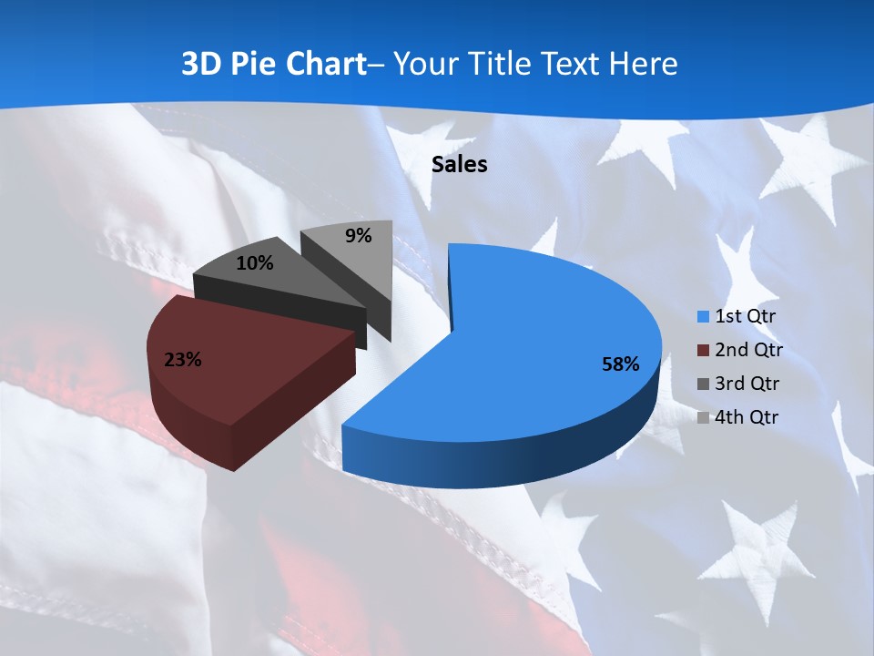 American Flags PowerPoint Template
