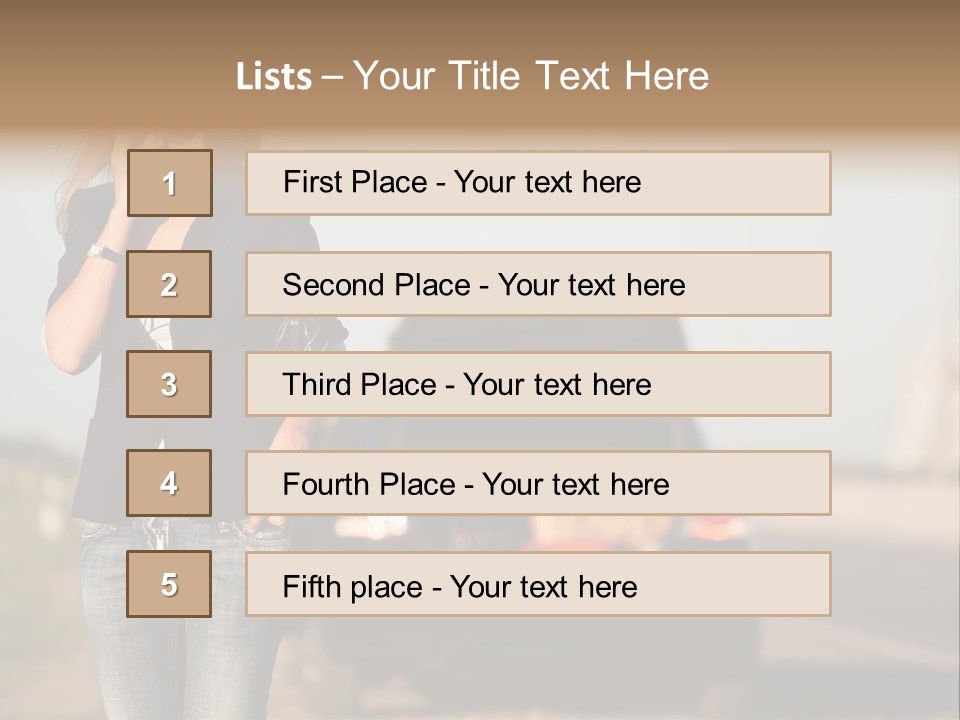 Customer Mobile PowerPoint Template