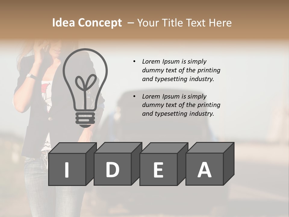 Customer Mobile PowerPoint Template