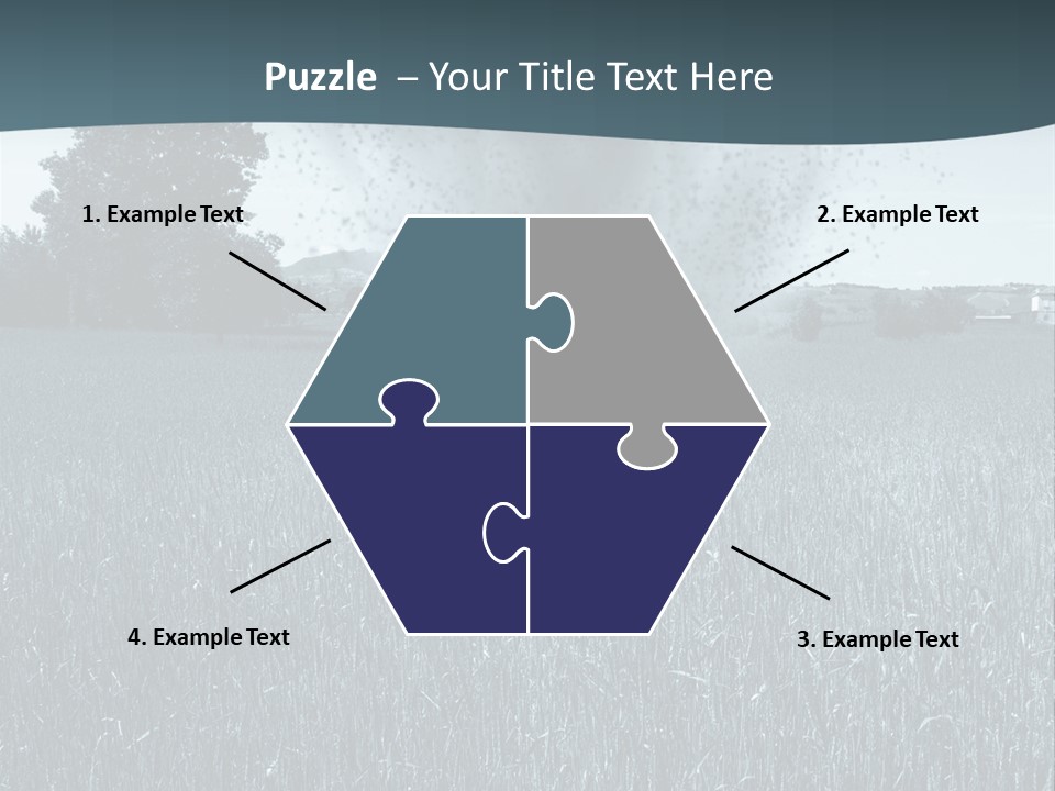 Morning Rain Raging PowerPoint Template