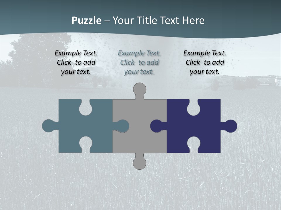 Morning Rain Raging PowerPoint Template