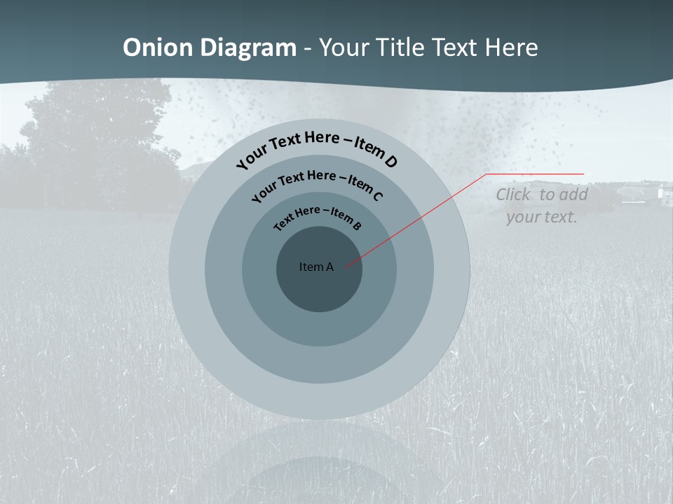 Morning Rain Raging PowerPoint Template
