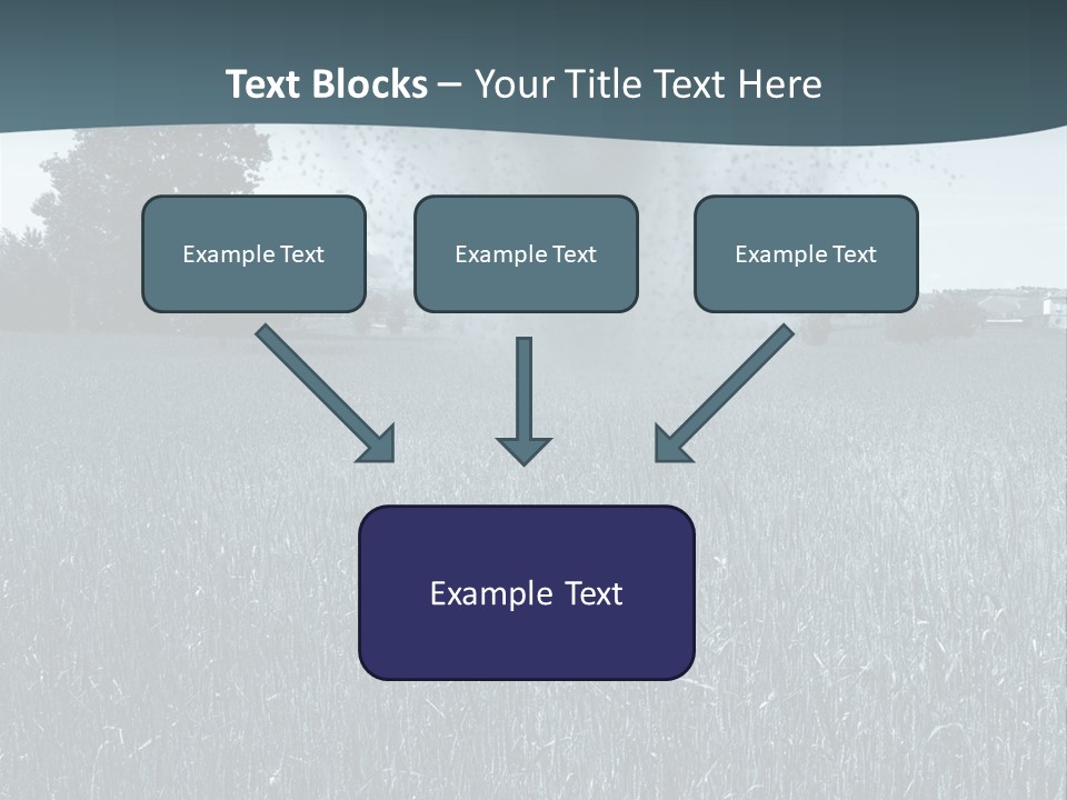 Morning Rain Raging PowerPoint Template