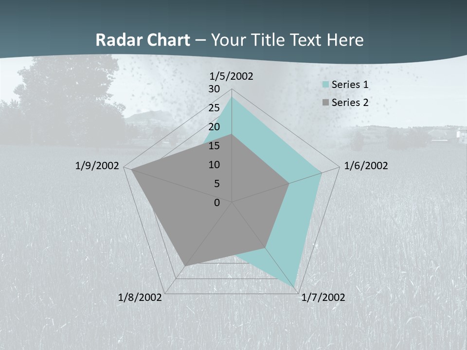 Morning Rain Raging PowerPoint Template